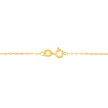 Load image into Gallery viewer, 14K Yellow Gold Plated .925 Sterling Silver 4.0 Cttw Diamond Shadow Frame Heart 18" Pendant Necklace (J-K Color, I1-I2 Clarity)

