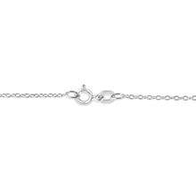 Load image into Gallery viewer, .925 Sterling Silver 1/5 Cttw Bezel Set Champagne Diamond Solitaire 18" Pendant Necklace (K-L Color, I1-I2 Clarity)
