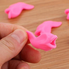 Load image into Gallery viewer, 80 Pcs Silicone Pencil Writing Correction Device for For Child Children Learning Aid Grip Stationery Fish Pen Grip Holder Writing Aid Pencil Holder for Children Students Adults Silicone Pen Grip Corrector

