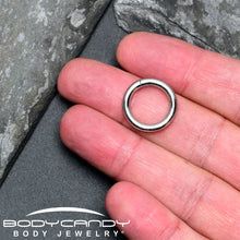 Load image into Gallery viewer, 8G 5/8 316L Surgical Steel Precision Hinged Segment Hoop
