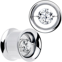Load image into Gallery viewer, Gem Floating Screw Fit Tunnel Plug Set Available Sizes 8mm to 16mm
