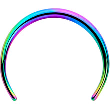 将图片加载到图库查看器，16G 3/8 Rainbow Pincher Crescent Taper

