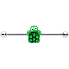 将图片加载到图库查看器，14G Texture Turtle Industrial Barbell 38mm
