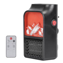 Load image into Gallery viewer, 800w Plug-In Space Heater Wall Outlet with 360° Rotatable Plug

