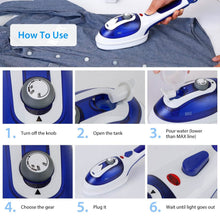 将图片加载到图库查看器，800W Portable Iron Garment Steamer
