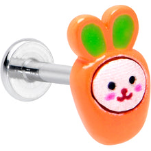 Load image into Gallery viewer, 16G 5/16 Surprise Carrot Easter Bunny Labret Monroe Tragus
