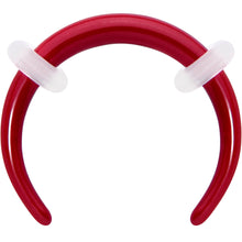 Load image into Gallery viewer, Stainless Steel Crescent Pincher Septum Ring - 14G and 16G
