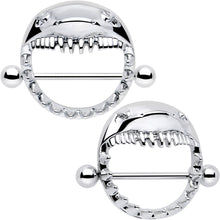 将图片加载到图库查看器，14G 9/16 Shark Bite Nipple Shield Set
