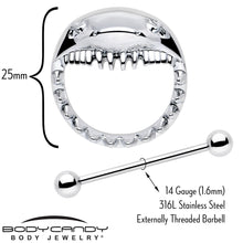 将图片加载到图库查看器，14G 9/16 Shark Bite Nipple Shield Set
