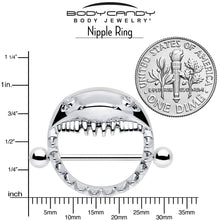 将图片加载到图库查看器，14G 9/16 Shark Bite Nipple Shield Set
