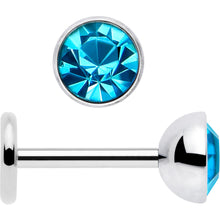 将图片加载到图库查看器，4mm CZ Gem Round Flat Back Stud Earrings - 1 Pair
