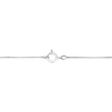 Load image into Gallery viewer, .925 Sterling Silver 1 cttw Diamond Heart and Ribbon 18" Pendant Necklace (I-J Clarity, I2-I3 Color) - 18"
