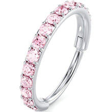 将图片加载到图库查看器，Micro Gem Titanium Hinged Nose Hoop
