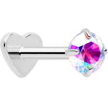 将图片加载到图库查看器，18G 5/16 CZ Implant Grade Titanium Reversible Threadless Flatback
