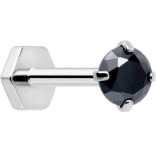 将图片加载到图库查看器，18G 5/16 CZ Implant Grade Titanium Reversible Threadless Flatback
