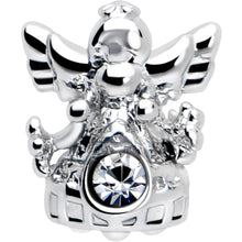 Load image into Gallery viewer, 16G 5/16 Clear CZ Gem Fabulous Angel Labret Monroe Tragus
