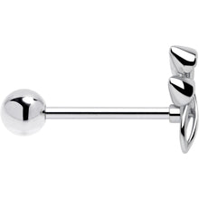 Load image into Gallery viewer, Trippy Mushroom Trio Barbell Tongue Ring
