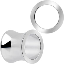 Load image into Gallery viewer, Hand Polished Thick Double Flare Tunnel Plug Set 6mm to 25mm
