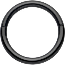 将图片加载到图库查看器，20G Implant Grade Titanium Half Closure Hinged Segment Ring
