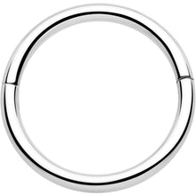 将图片加载到图库查看器，20G Implant Grade Titanium Half Closure Hinged Segment Ring
