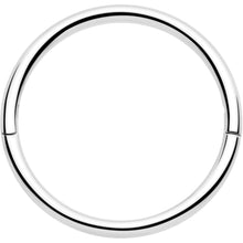 将图片加载到图库查看器，20G Implant Grade Titanium Half Closure Hinged Segment Ring
