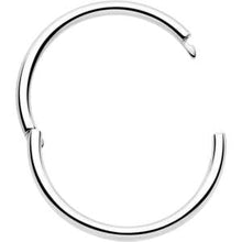 将图片加载到图库查看器，20G Implant Grade Titanium Half Closure Hinged Segment Ring
