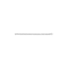Load image into Gallery viewer, 10K White Gold Round and Baguette Cut Diamond Bracelet (2.00 cttw, H-I Color, I2-I3 Clarity)
