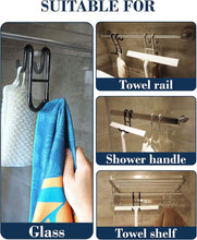 将图片加载到图库查看器，Rust-Resistant Door Mount Shower Hook – Strong Multifunctional Hanging Hook
