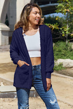 将图片加载到图库查看器，Women Full Size Teddy Hooded Jacket with Pockets Cozy Casual Jacket Comfortable Women Jacket
