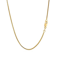 Load image into Gallery viewer, 14k Yellow Gold Franco Chain 0.9mm
