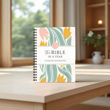 Load image into Gallery viewer, 1-Year Bible Study Plan &amp; Prayer Journal – Undated Spiral Bound
