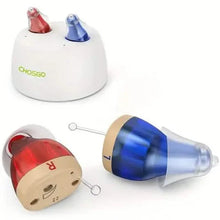 将图片加载到图库查看器，Rechargeable Hearing Aids – Invisible In-Ear, Noise Reduction, Volume Control
