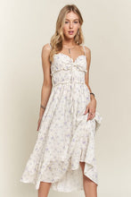 Load image into Gallery viewer, Beautiful Smocked Floral Dress Feminine &amp; Flowy Dress Romantic Floral Print Girl Dress
