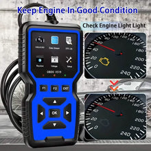 将图片加载到图库查看器，OBD2 Engine Diagnostic Tool – Universal Code Reader (Blue)
