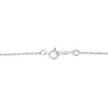 将图片加载到图库查看器，.925 Sterling Silver 6x6MM Cushion Shaped Natural Purple Amethyst and Diamond Accented Bale 18" Inch Pendant Necklace (I-J Color, I1-I2 Clarity)
