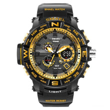 Load image into Gallery viewer, New Luxury Sport Watch With Dual Display LED Digital Analog Electronic Quartz  Display and Waterproof 30M protection

