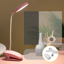 Load image into Gallery viewer, Bright LED Table Lamp Study Desk Reading Book Lamp Eye-care Bedside Bedroom Battery Desk Light For Student Office LED Stand Decorative Table Lamp Cute Study Lamps for Bedroom Décor
