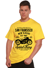 将图片加载到图库查看器，San Fransisco Spun Bamboo® Men's Bamboo Viscose/Organic Cotton Short Sleeve Graphic T-Shirt
