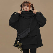 将图片加载到图库查看器，Cool Women Hoodie Perfect Sleeping Frog Pullover Winter Sense Hooded Modern Casual Sweatshirts Cute Funny Style Comfortable Frog Pullover Hoodie For Women
