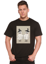 Load image into Gallery viewer, Cute Ghost Men's Bamboo Viscose/Organic Cotton Short Sleeve Graphic T-Shirt
