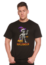Load image into Gallery viewer, Happy Halloween Unisex Bamboo Viscose/Organic Cotton Short Sleeve Graphic T-Shirt
