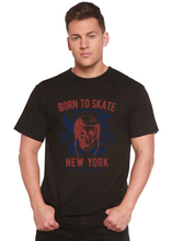 Load image into Gallery viewer, Born To Skate 1991 New York Men's Bamboo Viscose/Organic Cotton Short Sleeve Graphic T-Shirt
