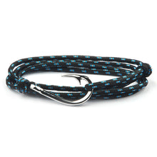 将图片加载到图库查看器，Fashion Hot Multilayer Rope Bracelet hope Anchor Sailor Anchor Bracelets  For Men and  Women Best Gift Hook Bracelet
