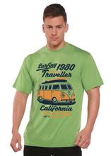 Load image into Gallery viewer, Surfing 1980 Spun Bamboo® Men's Bamboo Viscose/Organic Cotton Short Sleeve Graphic T-Shirt

