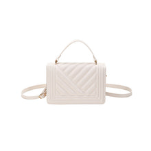 Load image into Gallery viewer, Dazzling Bags For Women Chain Crossbody Bags In Pu Leather Female Fashionable Shoulder Bag Ladies Handbags  Simple Messenger Bag Casual Indentation Western Style Portable Women
