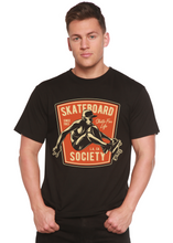将图片加载到图库查看器，Skateboard Society Men's Bamboo Viscose/Organic Cotton Short Sleeve Graphic T-Shirt
