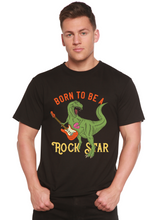 Load image into Gallery viewer, Born To Be A Rock Star Men's Bamboo Viscose/Organic Cotton Short Sleeve Graphic T-Shirt
