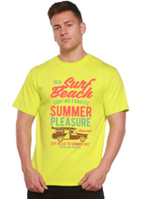 Load image into Gallery viewer, Surf Beach Spun Bamboo® Men's Bamboo Viscose/Organic Cotton Short Sleeve Graphic T-Shirt
