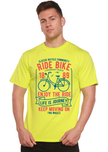 Load image into Gallery viewer, Ride Bike Spun Bamboo® Men's Bamboo Viscose/Organic Cotton Short Sleeve Graphic T-Shirt
