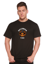 将图片加载到图库查看器，Halloween Time Unisex Bamboo Viscose/Organic Cotton Short Sleeve Graphic T-Shirt
